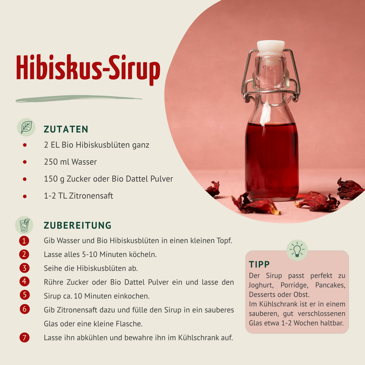 Fleurs d'hibiscus bio entières (1000g)
