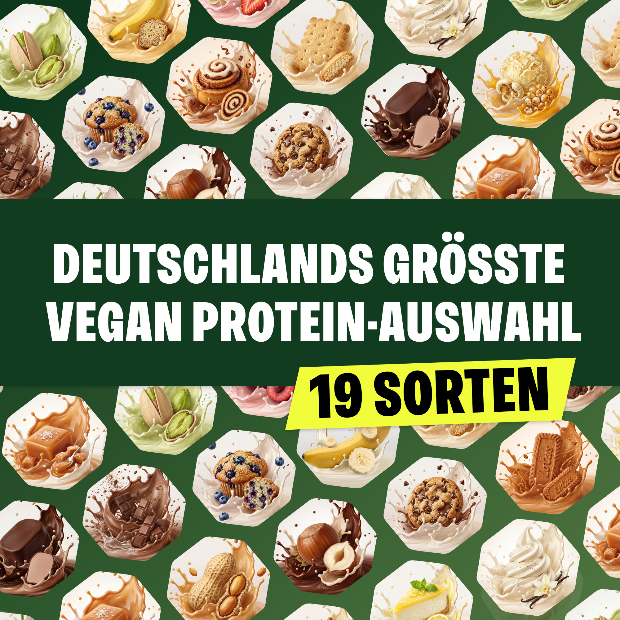 3 x Protéines Végétales (1000g)