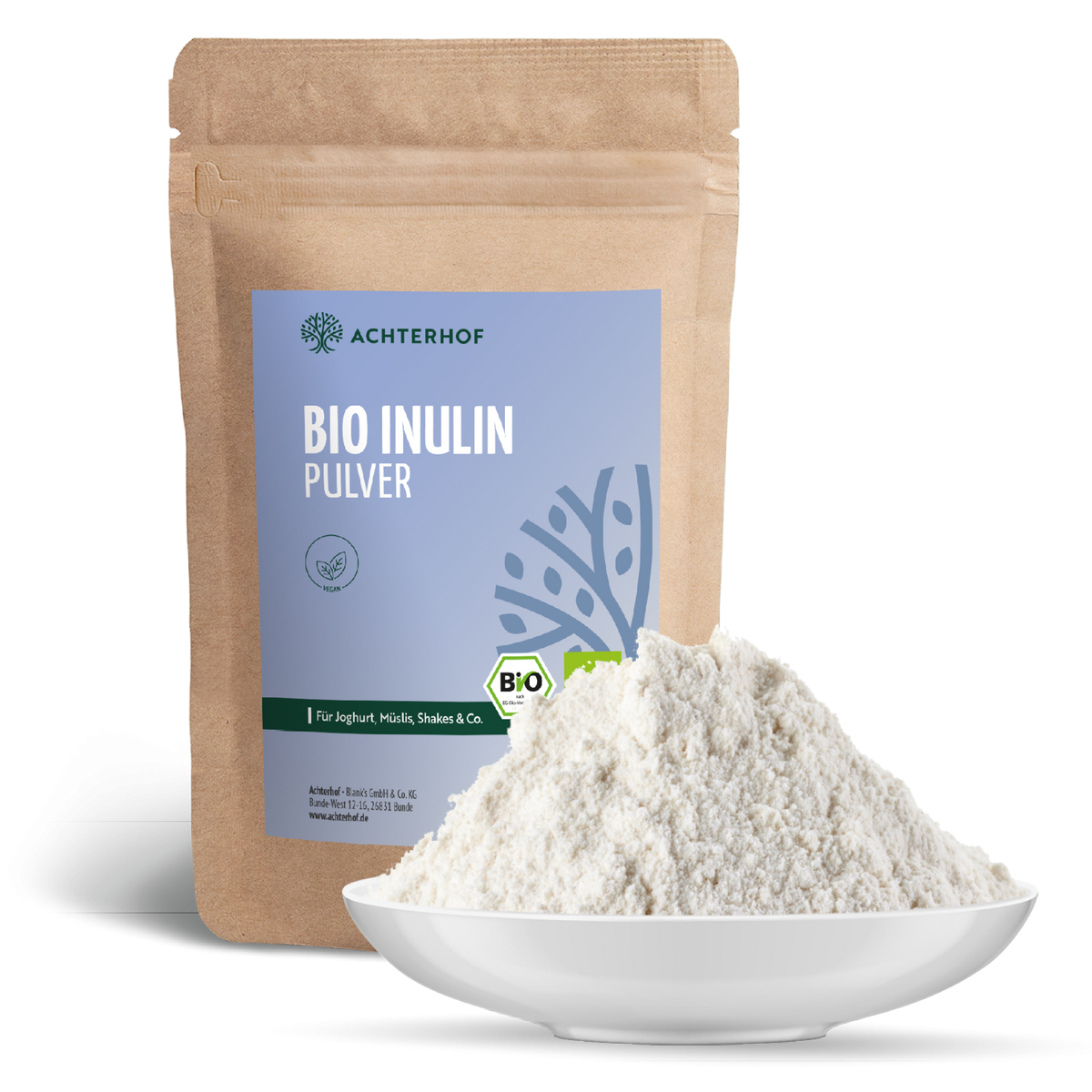 Inuline en poudre Bio (500g)