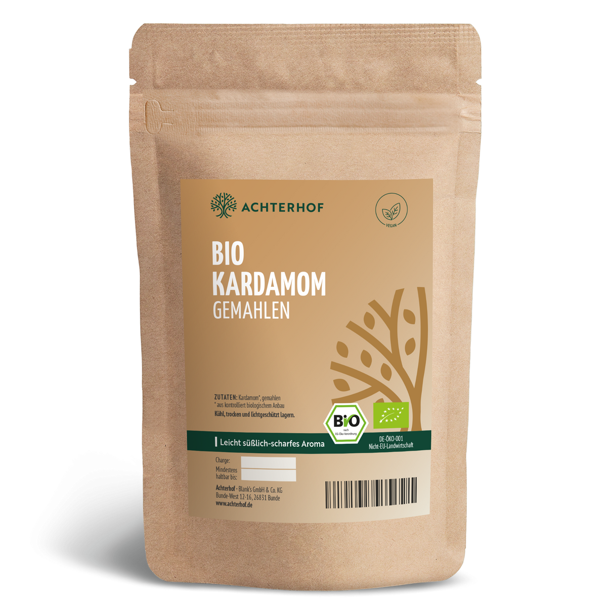 Kardamom gemahlen Bio (100g)