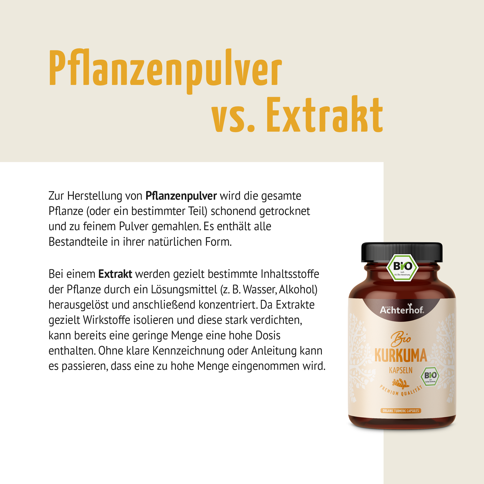 Kurkuma Kapseln Bio (180 Kapseln)