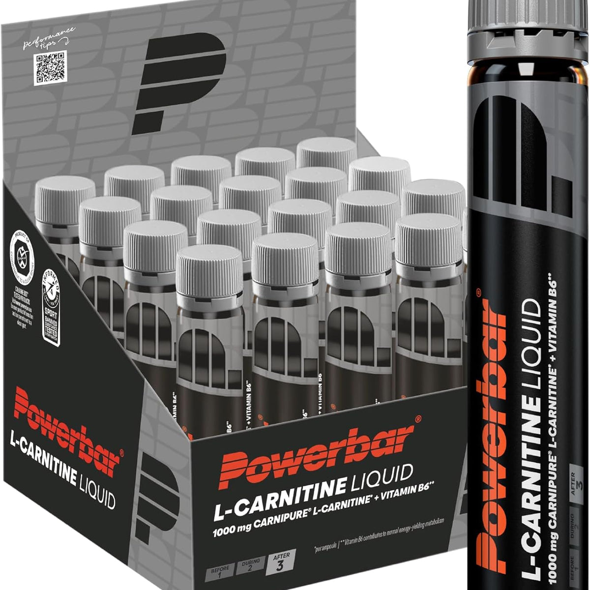 l carnitine ampullen Power System L-Carnitine Liquid 3600Mg Health & Personal Care promoting smoother L-Carnitin Ampullen (20x25ml)