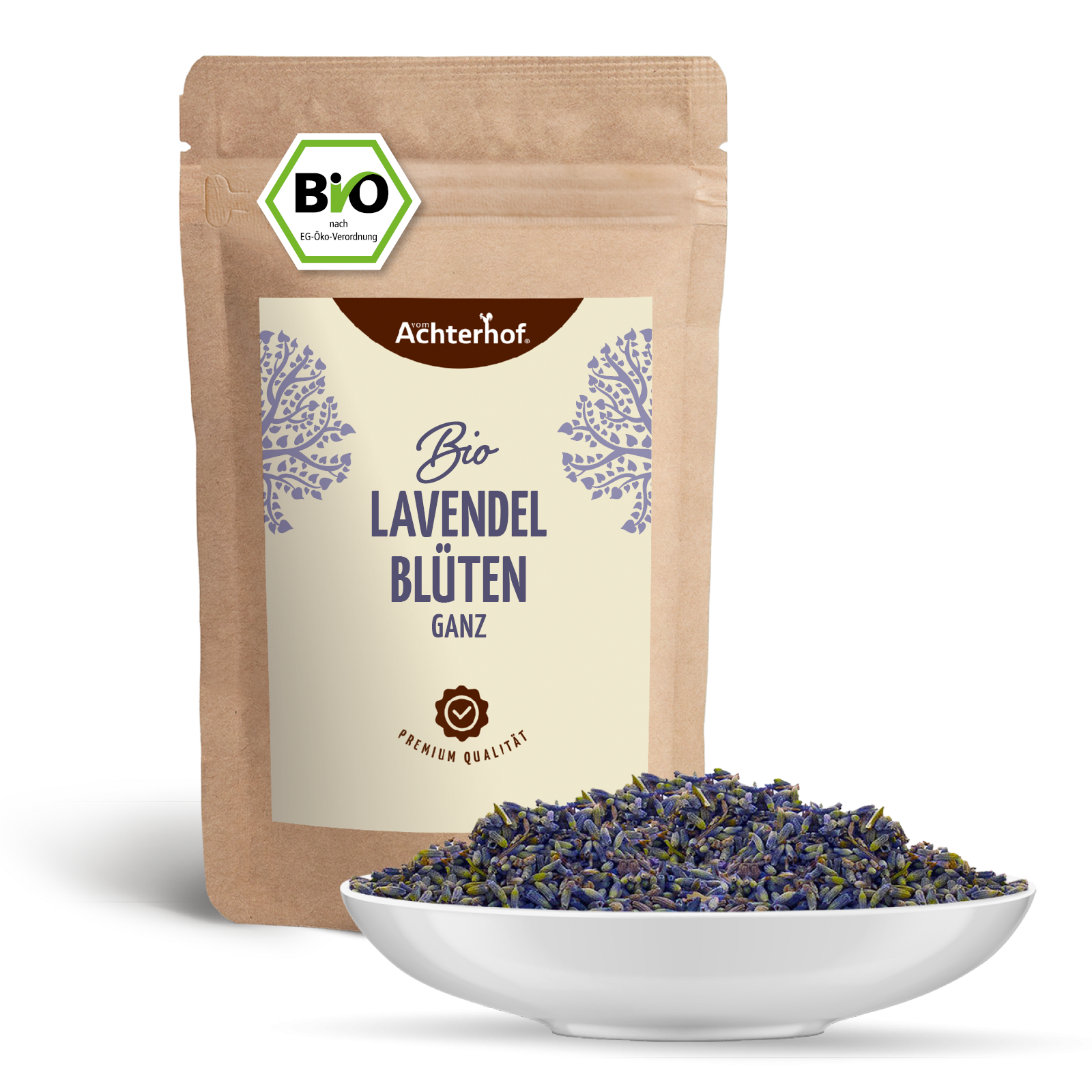 Fleurs de lavande entières Bio (500g)