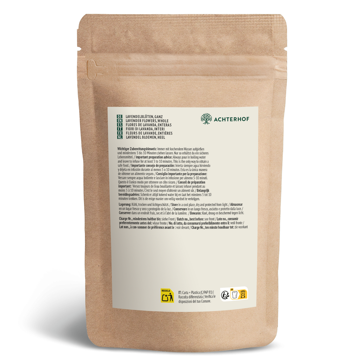 Lavendelblüten ganz (1000g)
