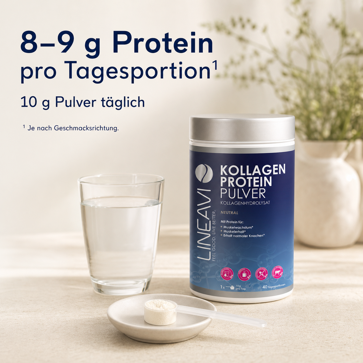 Poudre de protéines de collagène (400g)