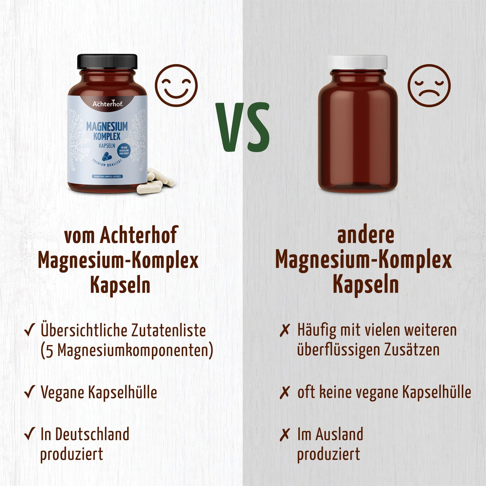 Magnesium Komplex (180 Kapseln)