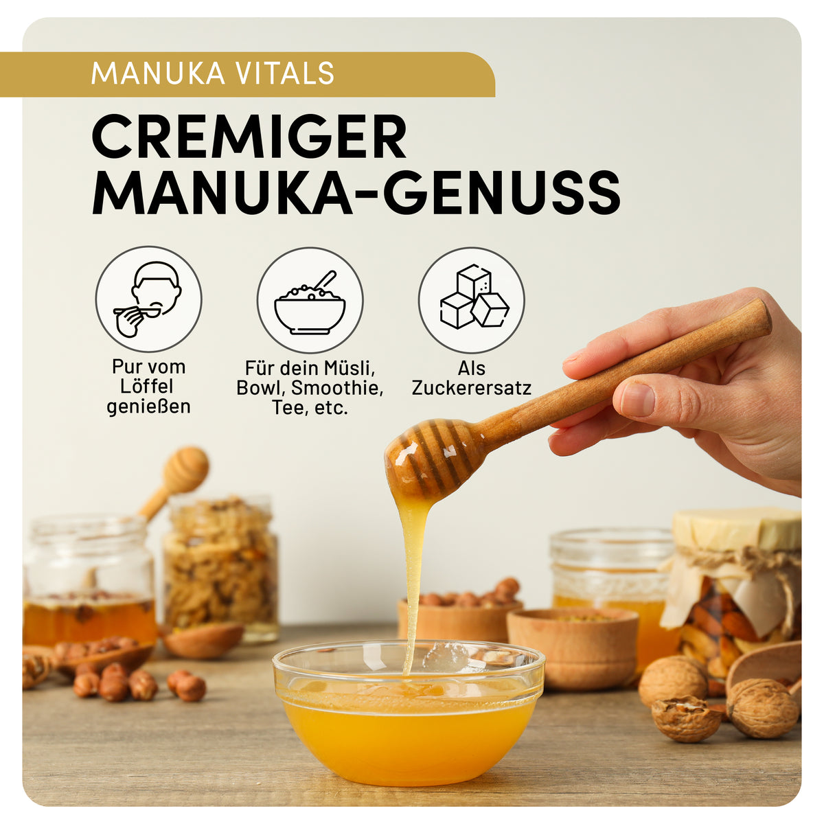 Manuka Vital Honig MGO 300+ (250g)