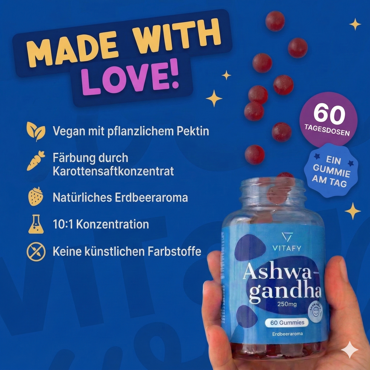 Ashwagandha (60 Gummies)
