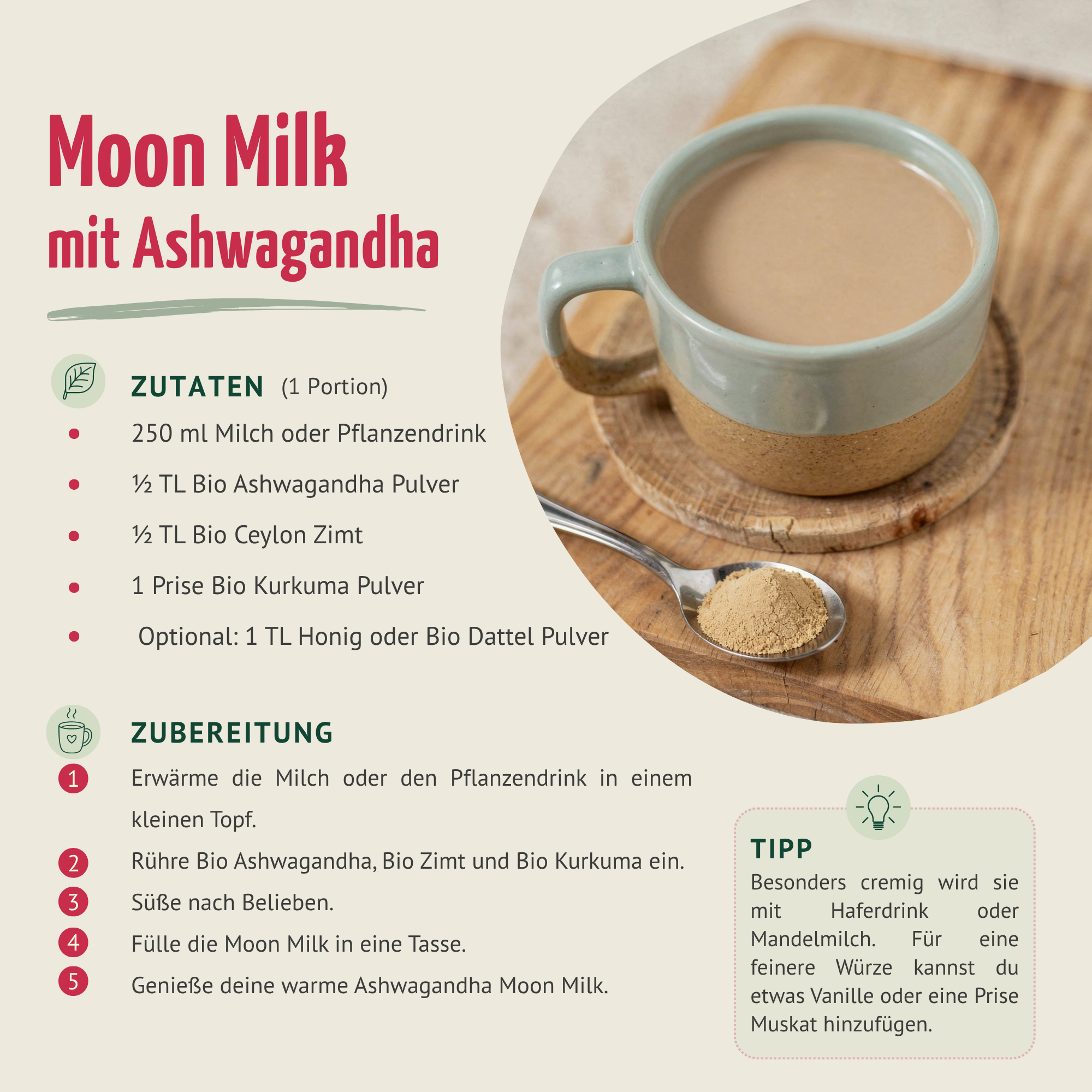 Poudre d'Ashwagandha Bio (250g)