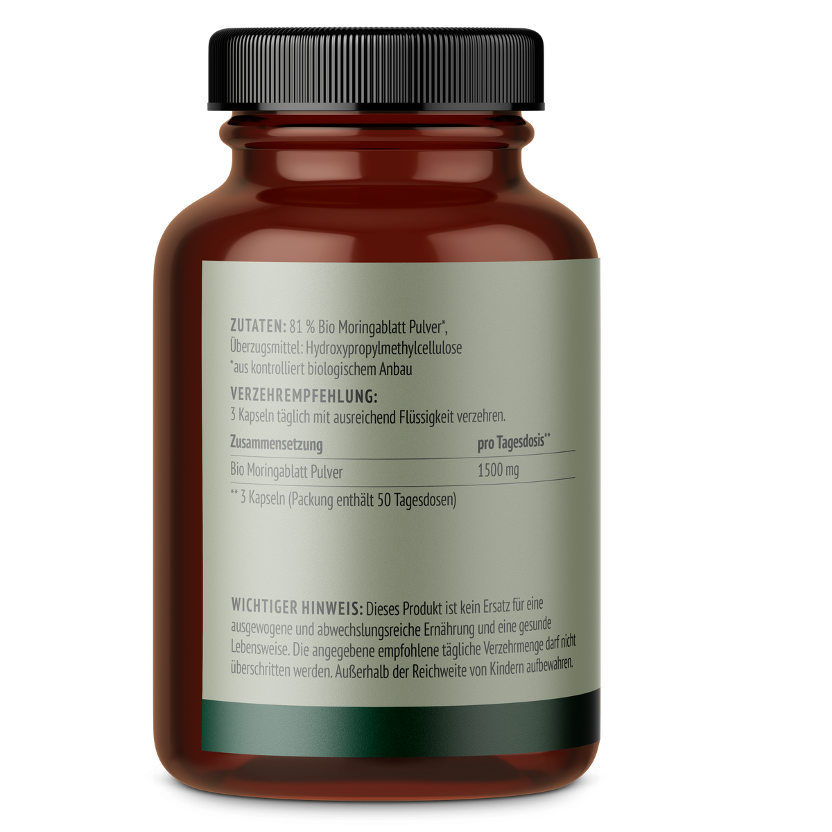 Gélules de Moringa Bio (150 gélules)