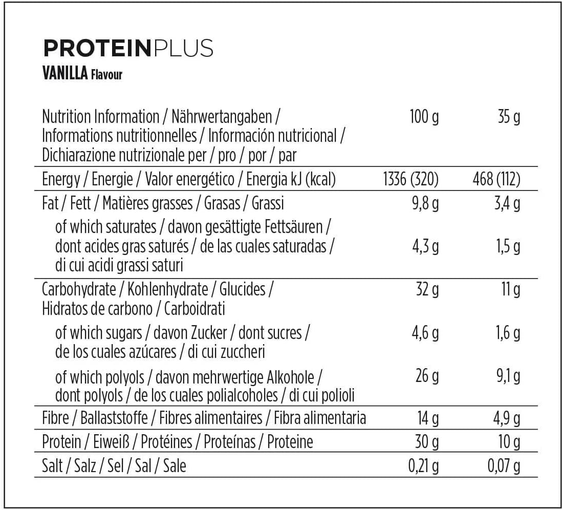 Protein+ Low in Sugars (16x35g)