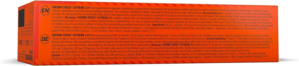 Thermo Speed® Extreme 2.0 (120 gélules)