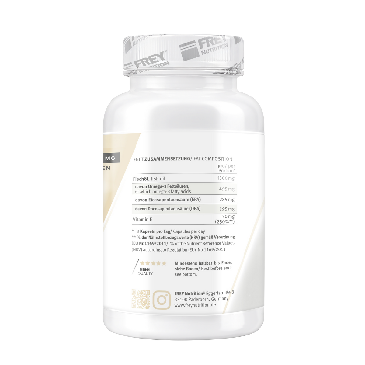 Oméga-3 gélules (240 capsules)