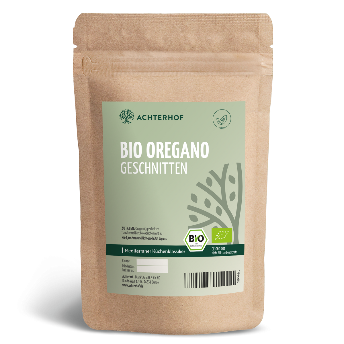 Oregano geschnitten Bio (250g)