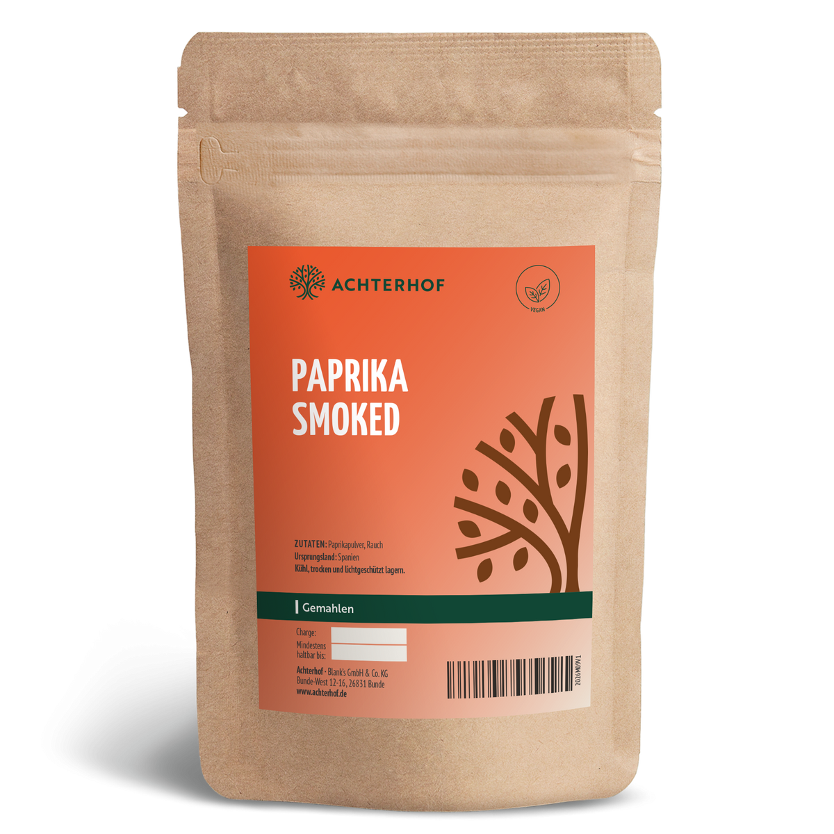 Paprika fumé moulu (250g)