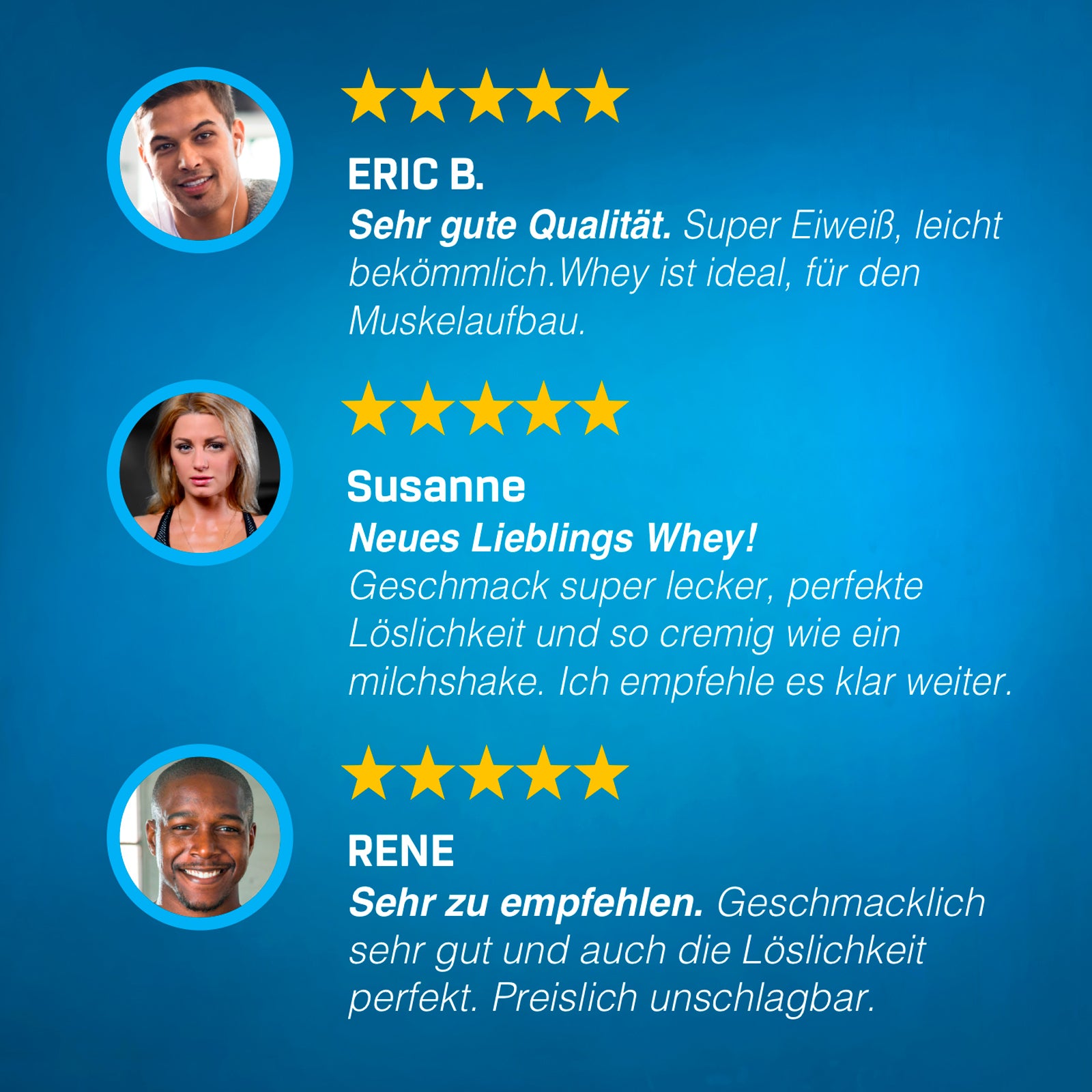 EXKLUSIVER DEAL: 5Für2 Protein-Powerpack mit  2 x 2 kg Whey & GRATIS Whey + Creatine + Omega-3
