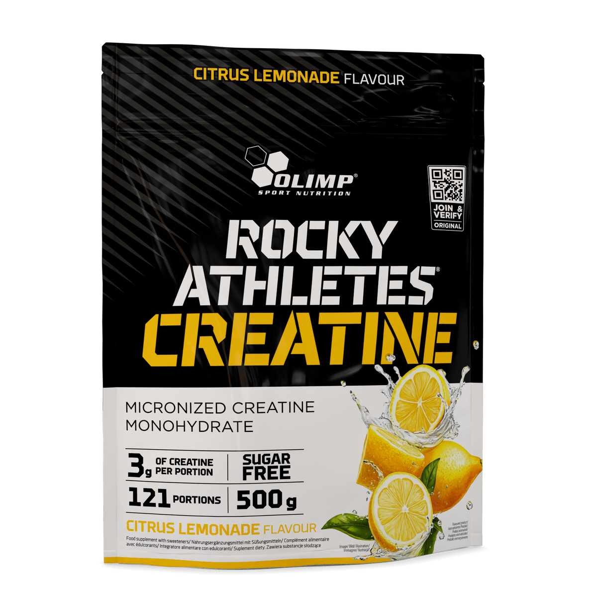 Créatine Rocky Athletes (500g)