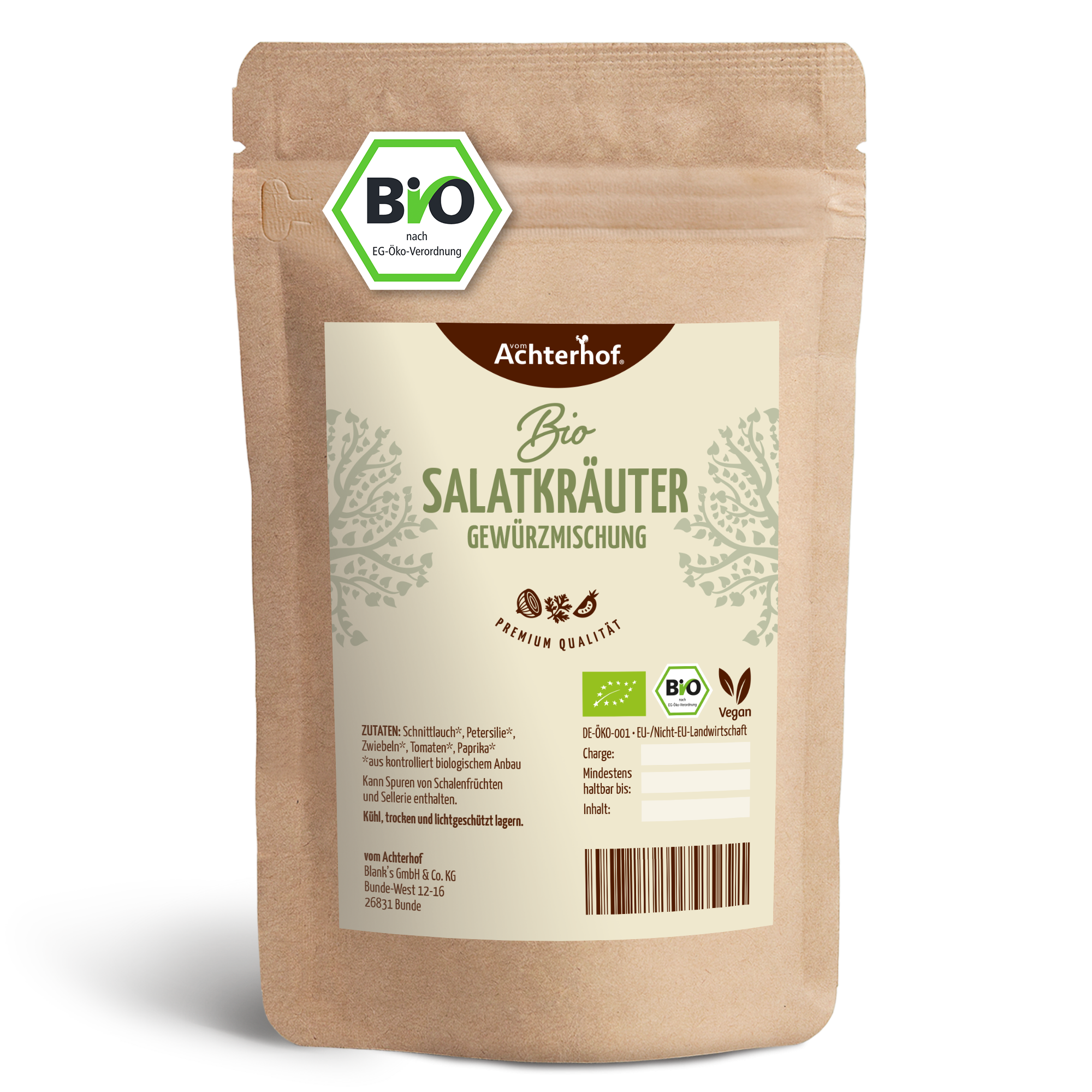 Salatkräuter Gewürzmischung Bio (100g)