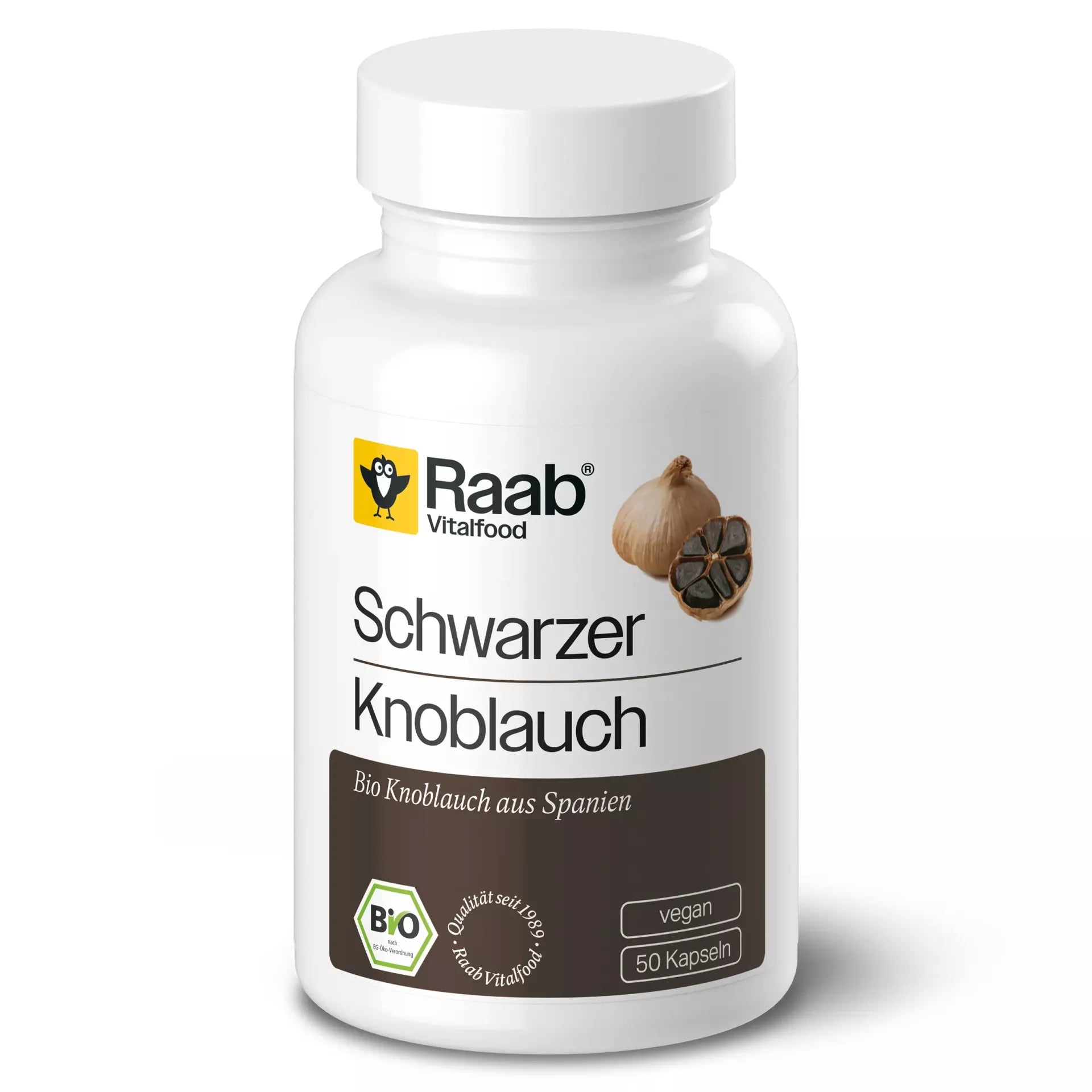 Bio Schwarzer Knoblauch (50 Kapseln)