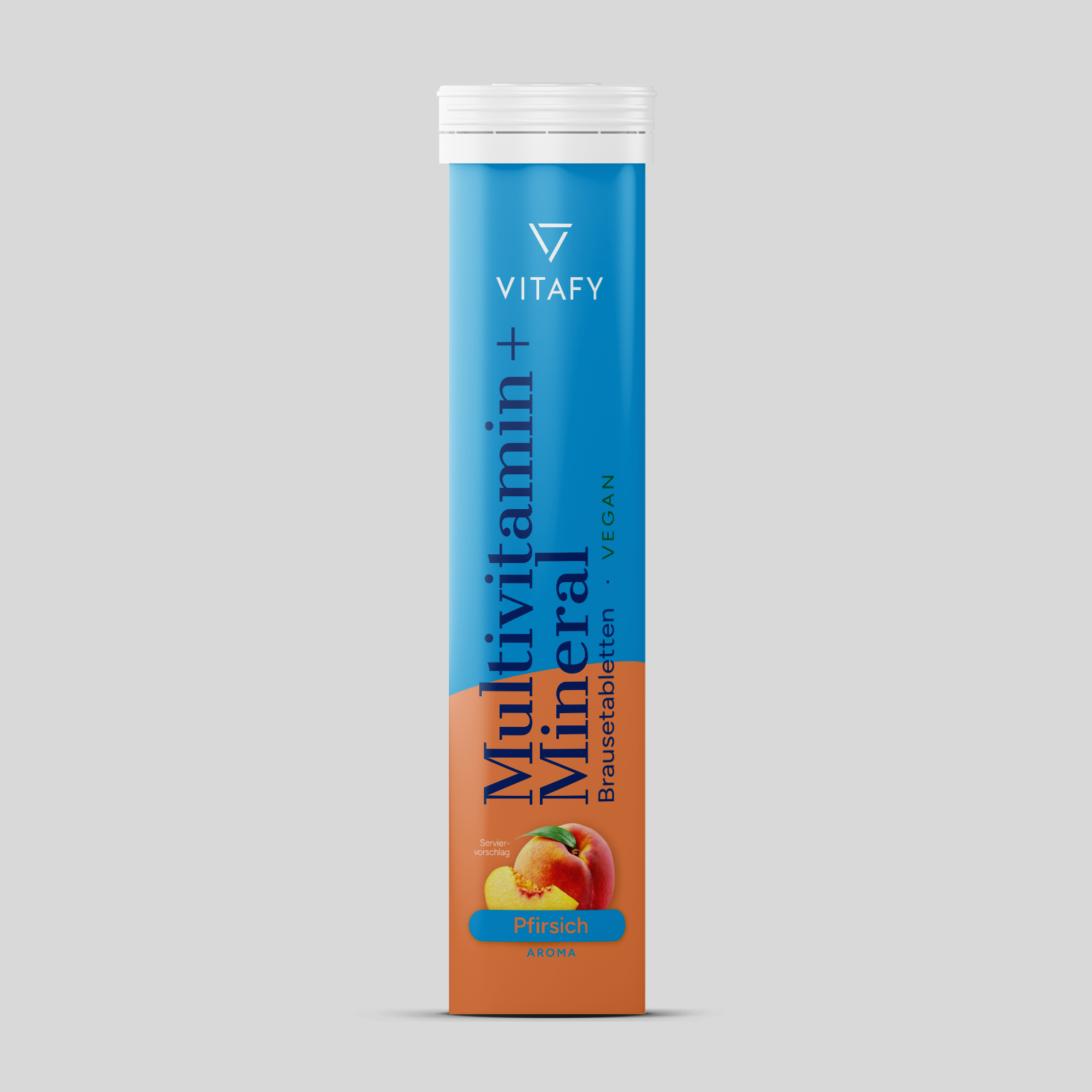 Multivitamine + Minéraux - Pêche (20 comprimés effervescents)