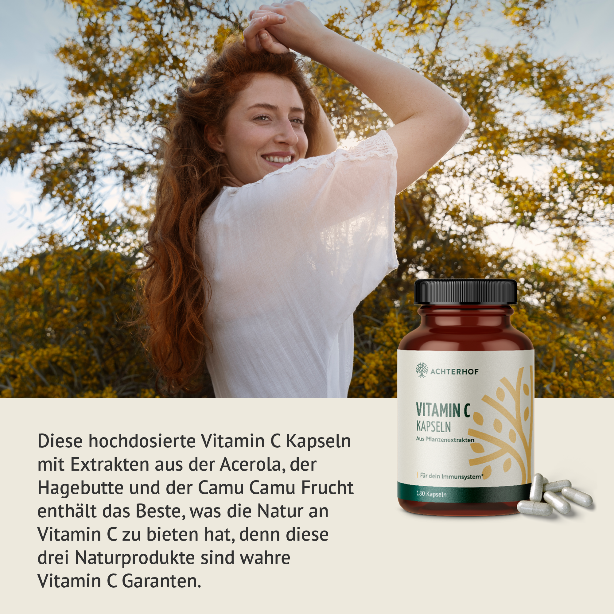 Gélules de vitamine C (180 gélules)