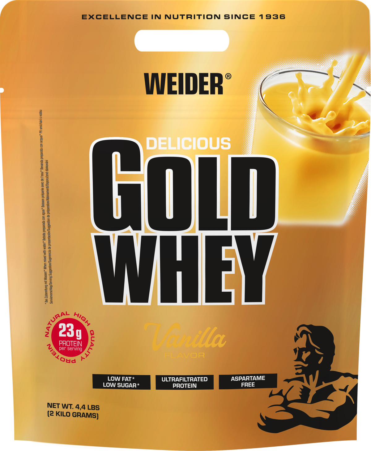 Gold Whey Protein (2000g) Vanille