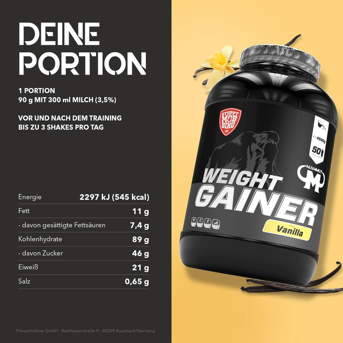 Gainer Crash 5000 (4500g)